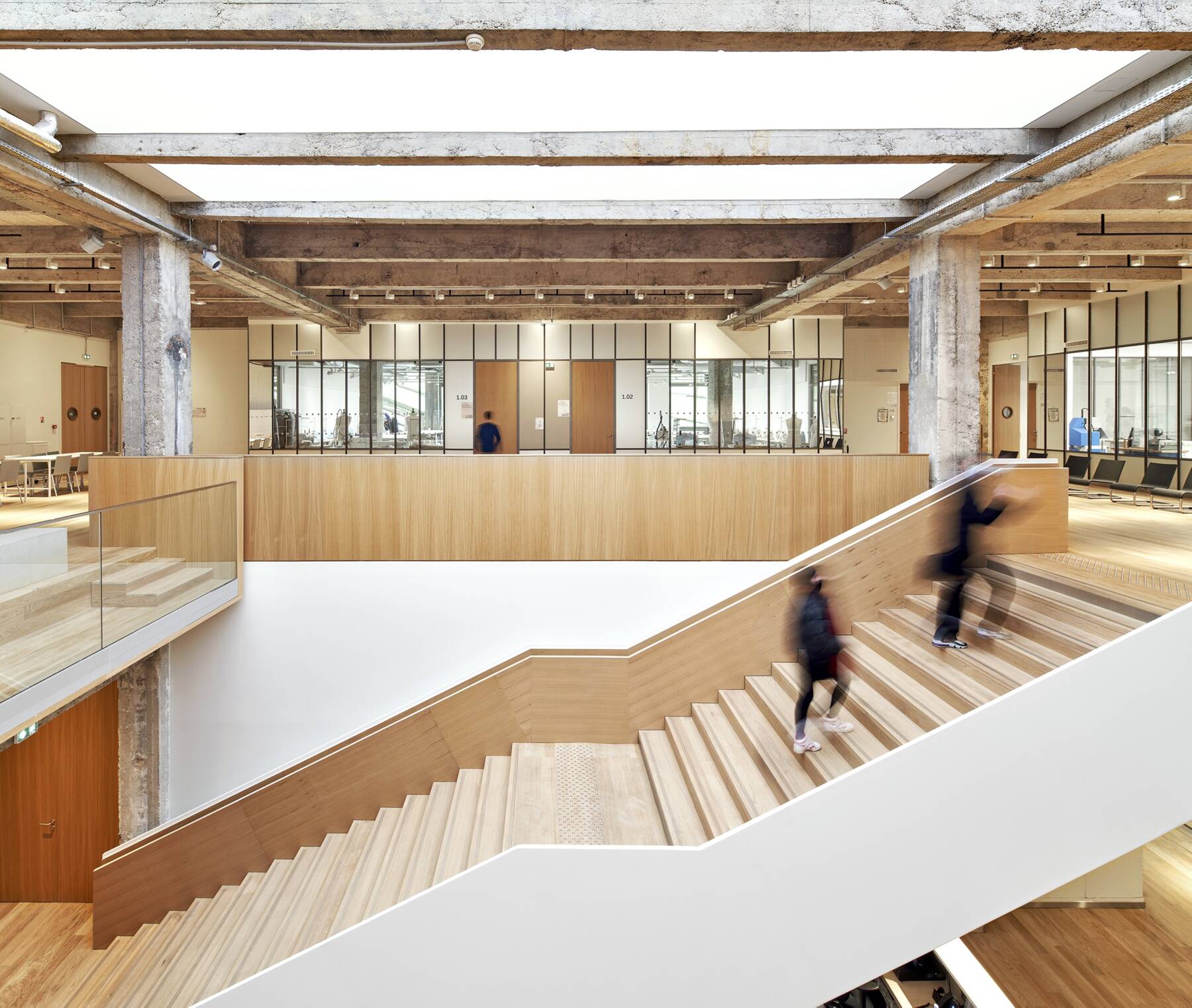 institut francais de la mode ifm paris campus renovation amenagement interieur architecte patrick mauger