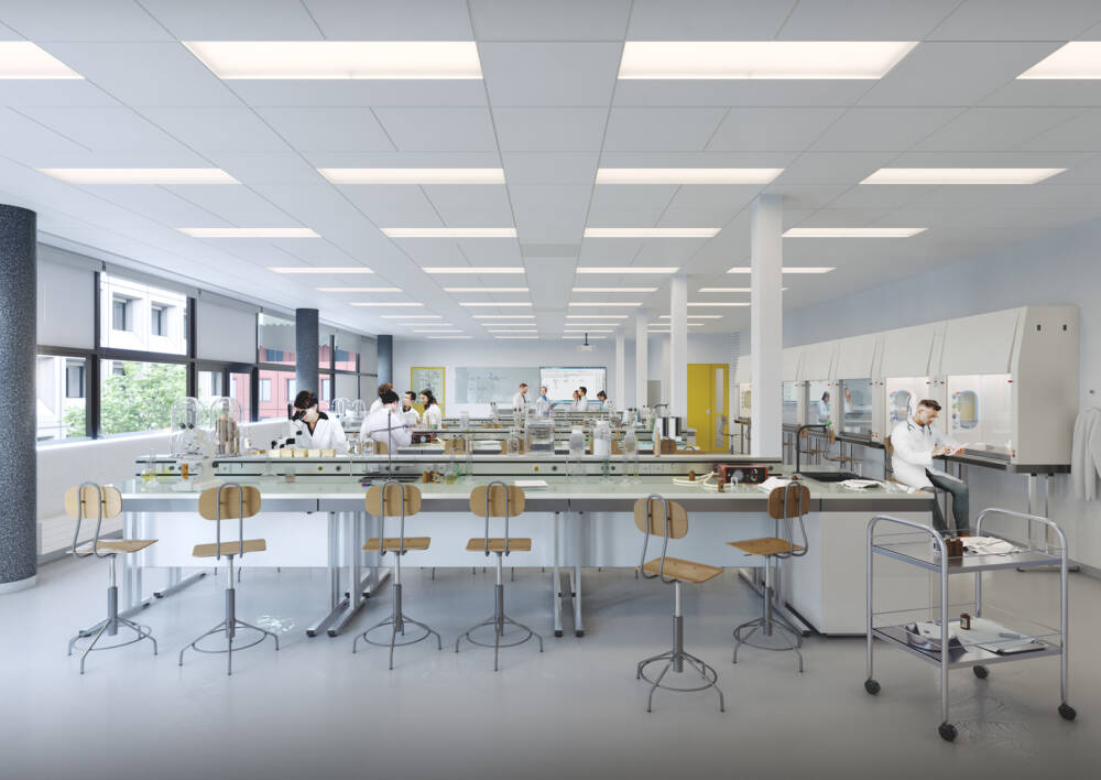 Bâtiment Maupertuis, Université d’EvryVald'Essonne Patrick Mauger