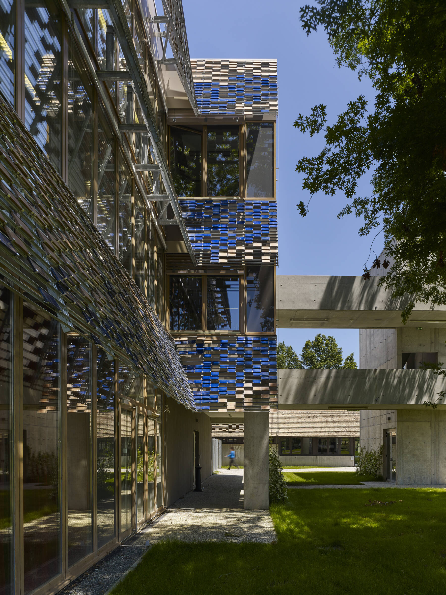 Université de Pau et des Pays de l’Adour UPPA brique architecture contemporaine Patrick Mauger restructuration extension faculté de Droit
