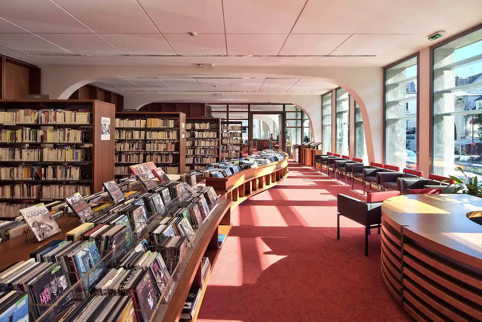 library architect salon de lecture