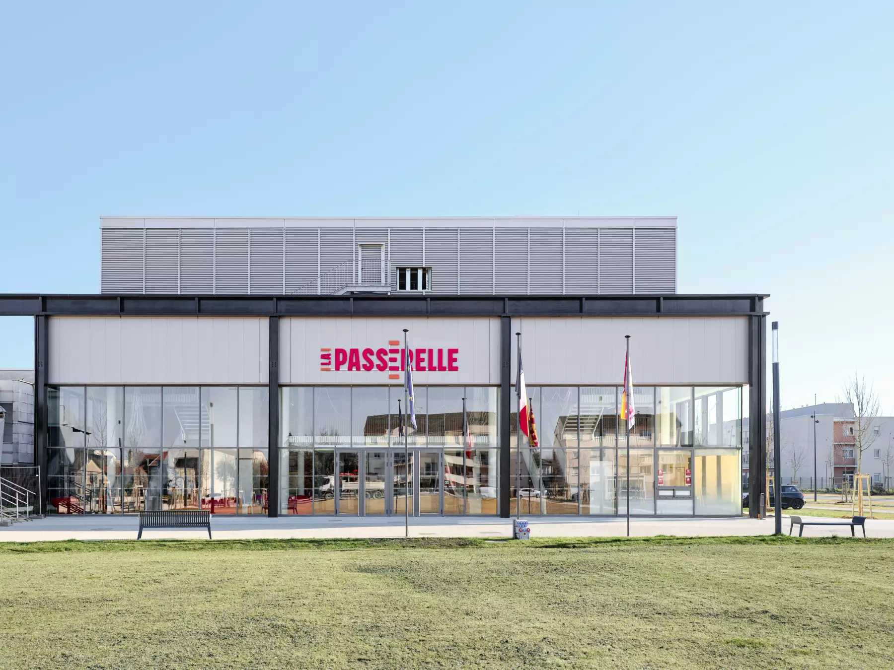 La passerelle à Florange