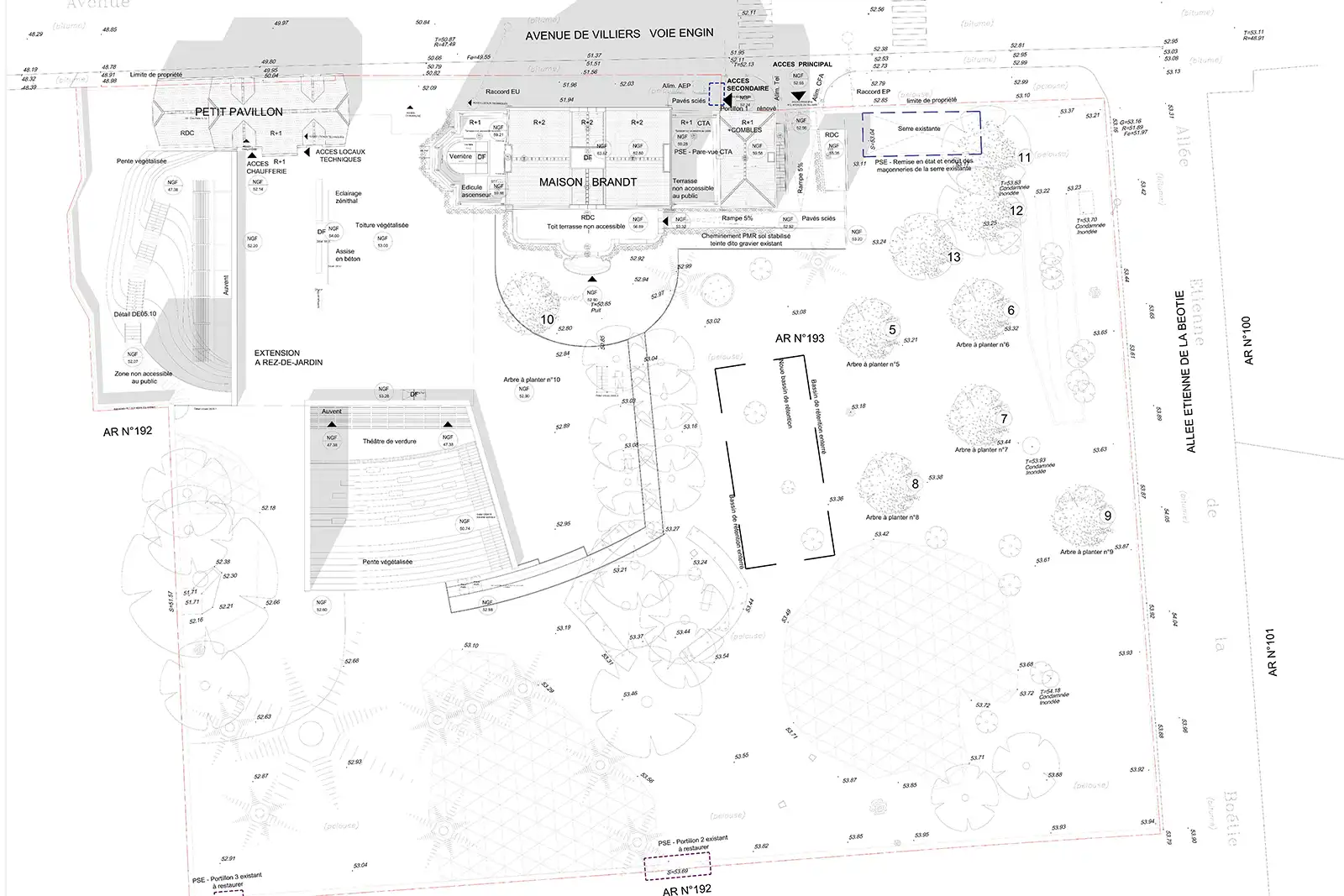 performing arts architecture masse