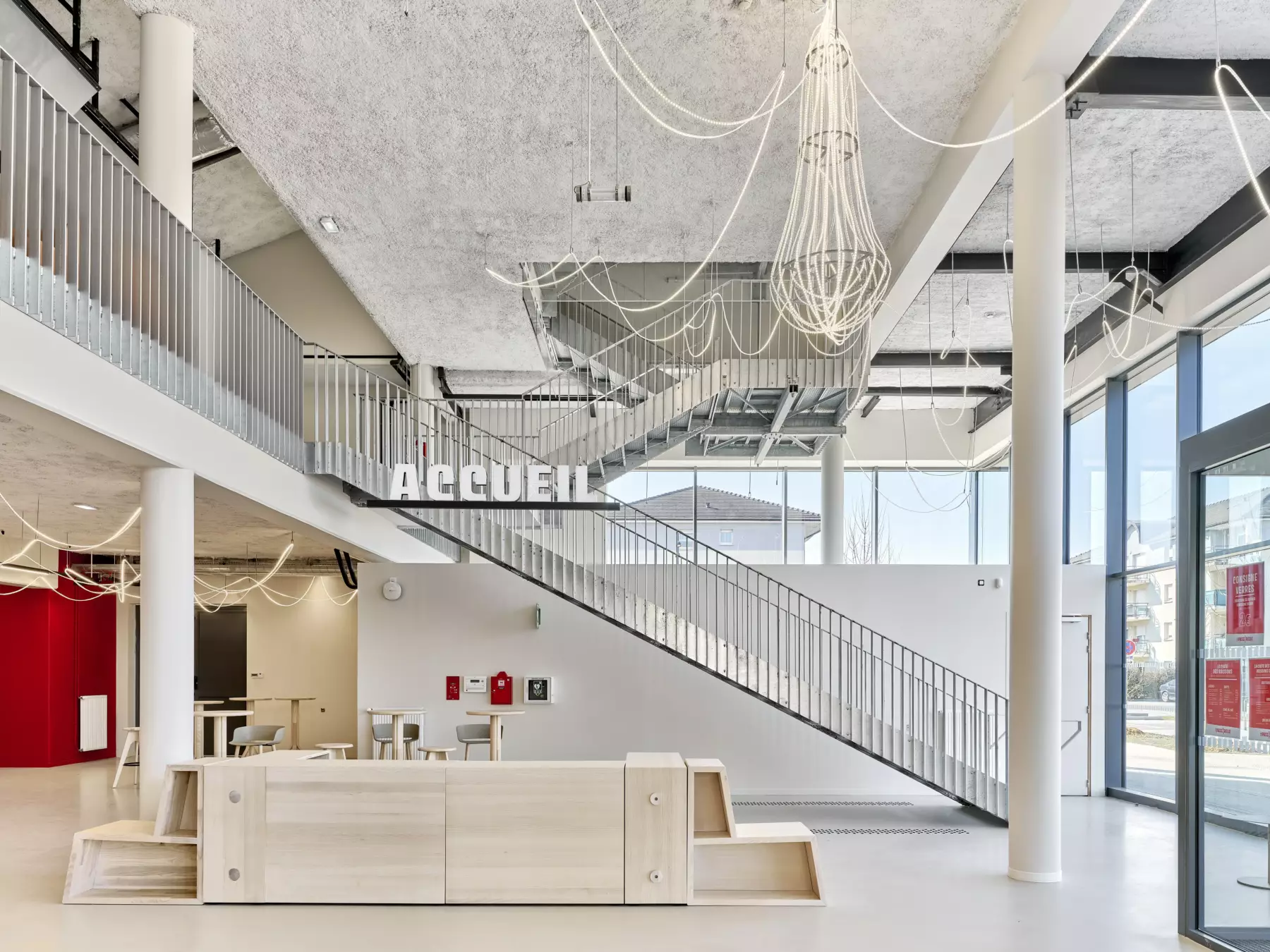 Florange Centre culturel La passerelle