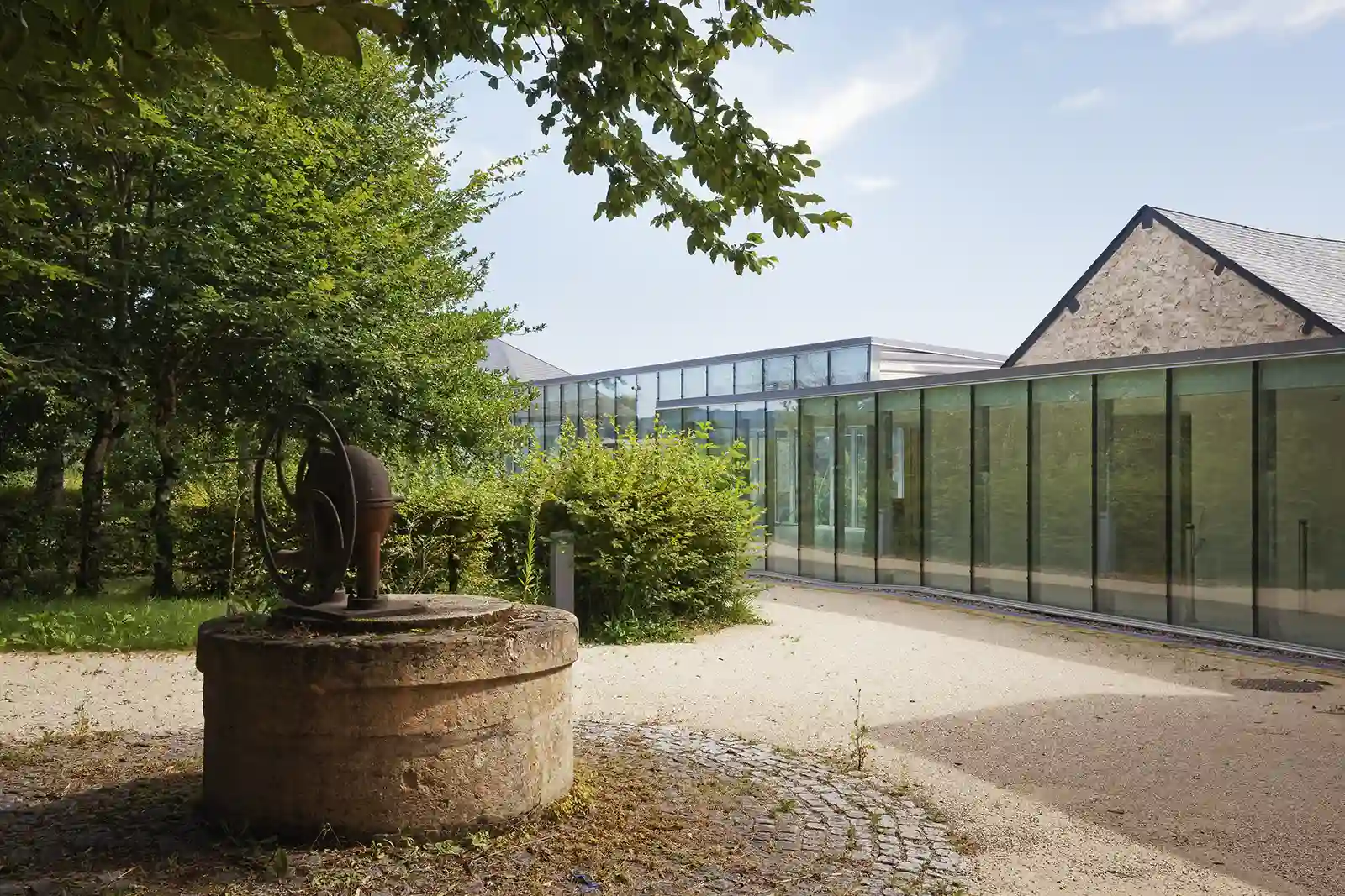château chinon jardin