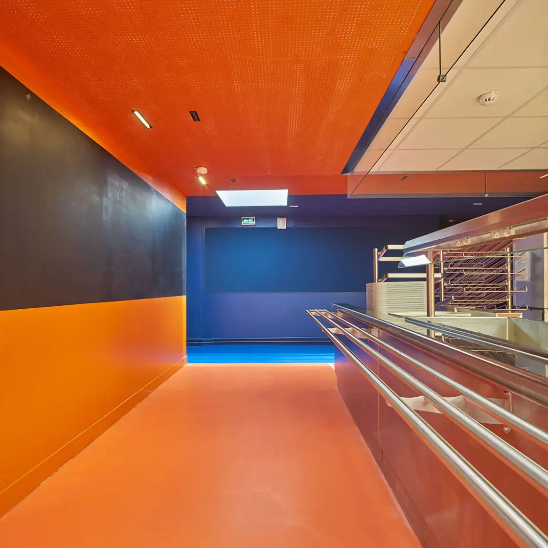 educational building design self orange