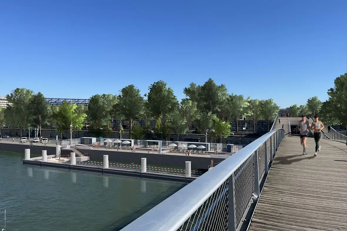 la seine perspective
