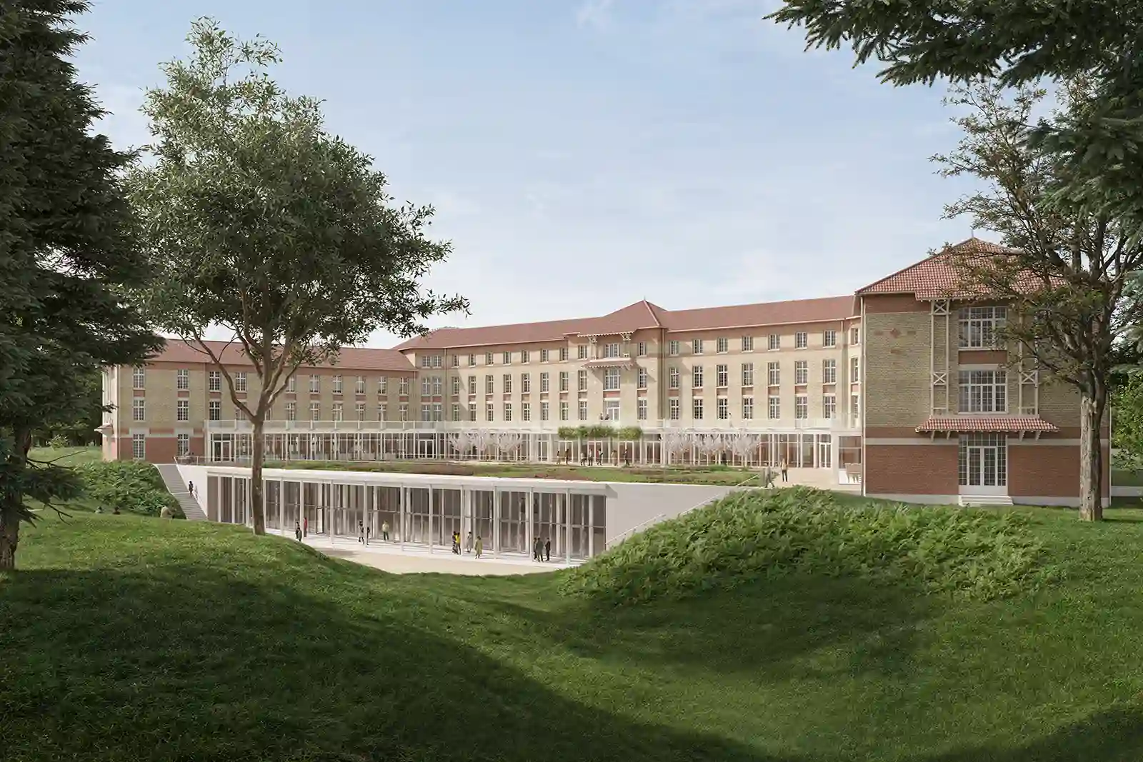 sanatorium façade arrière
