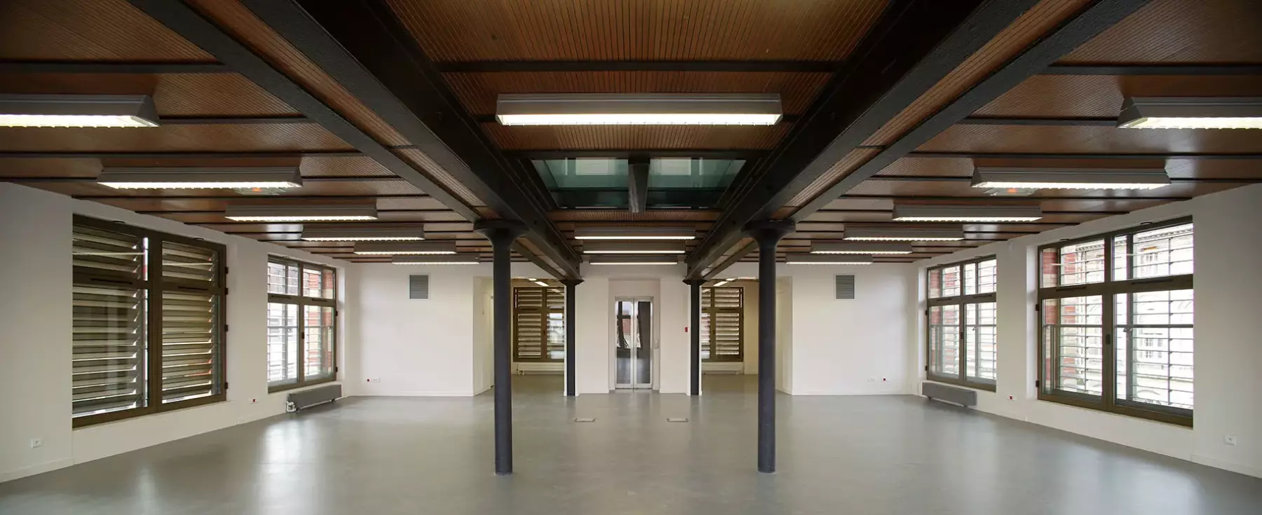 médiathèque Clamart vue de l'intérieur